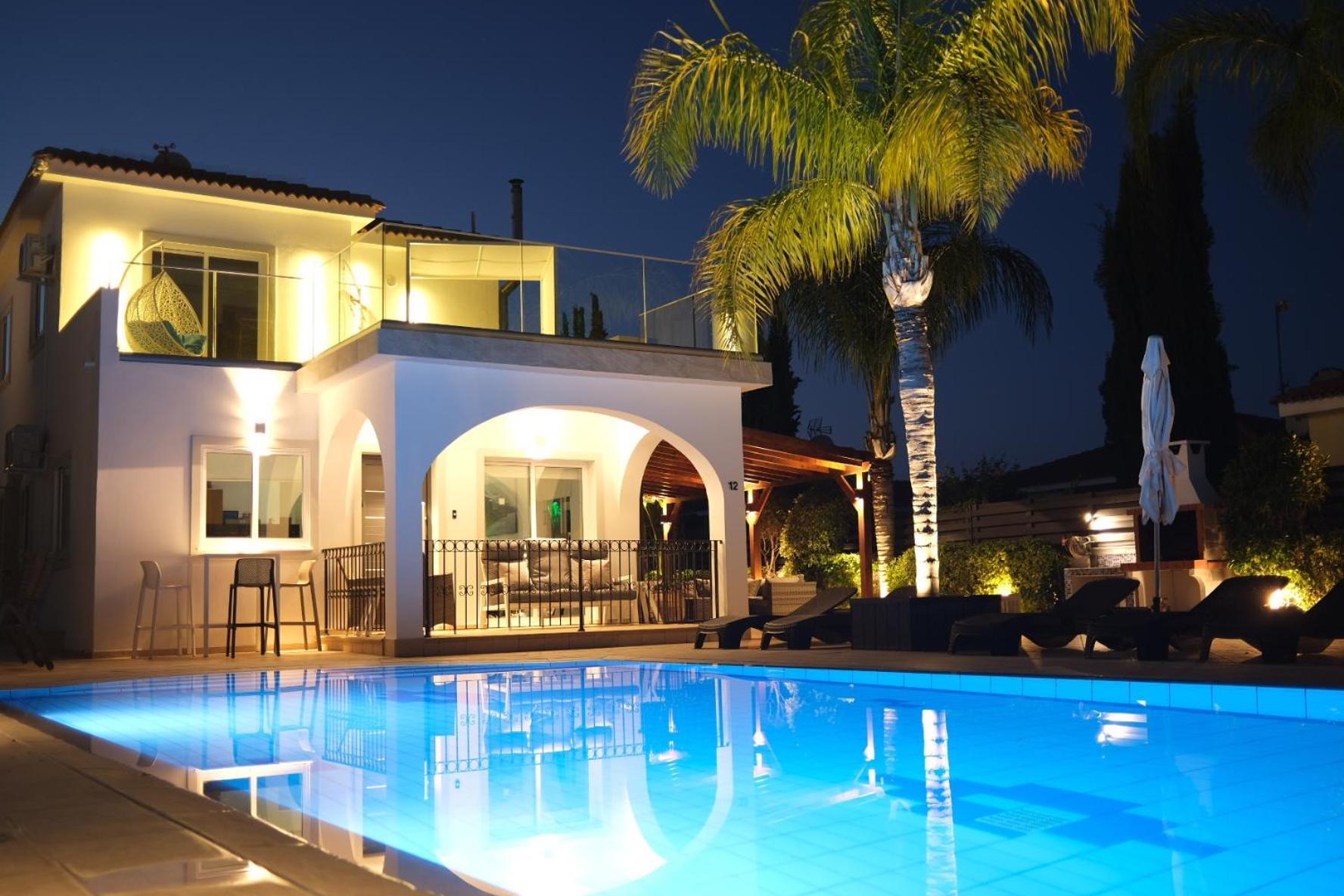 Sunset Villa Private Complex Heated Pool Ayia Napa Exterior photo