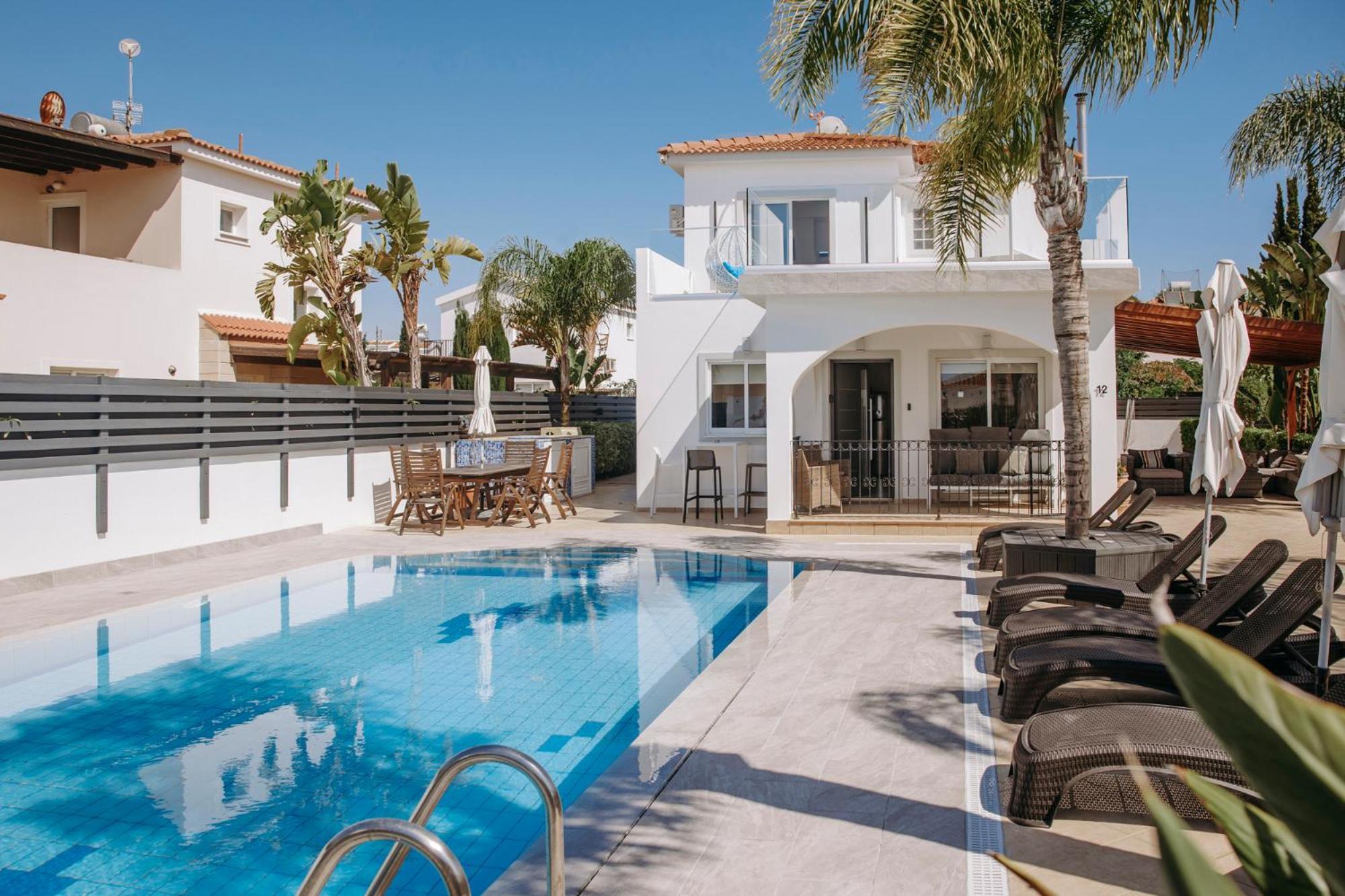Sunset Villa Private Complex Heated Pool Ayia Napa Exterior photo