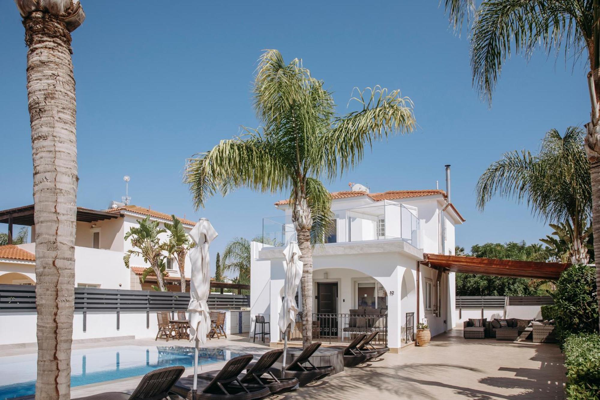 Sunset Villa Private Complex Heated Pool Ayia Napa Exterior photo