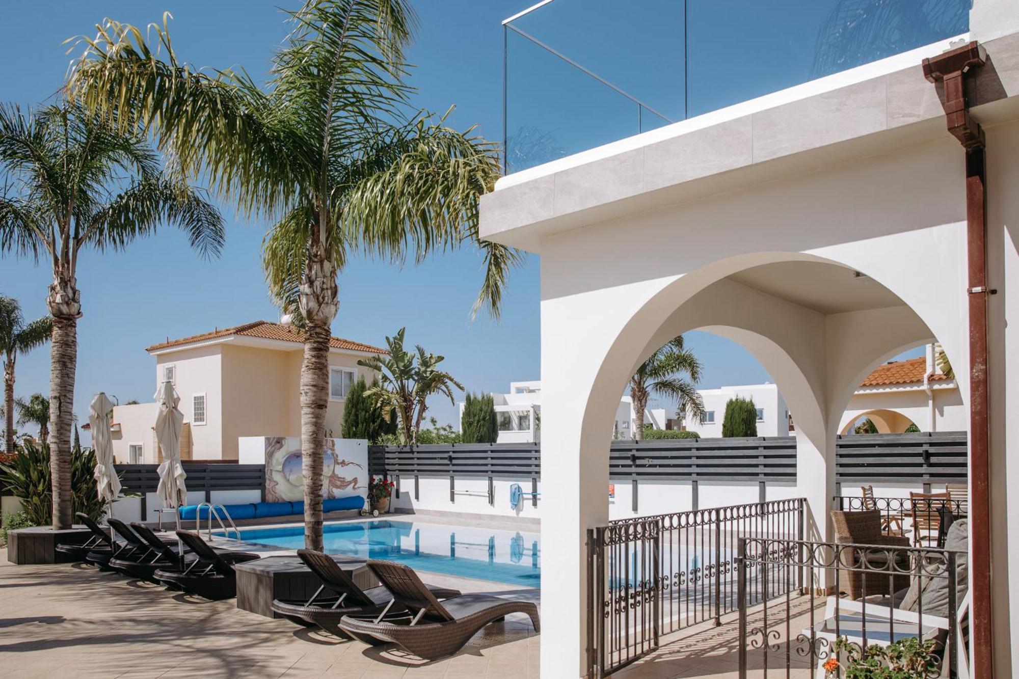 Sunset Villa Private Complex Heated Pool Ayia Napa Exterior photo