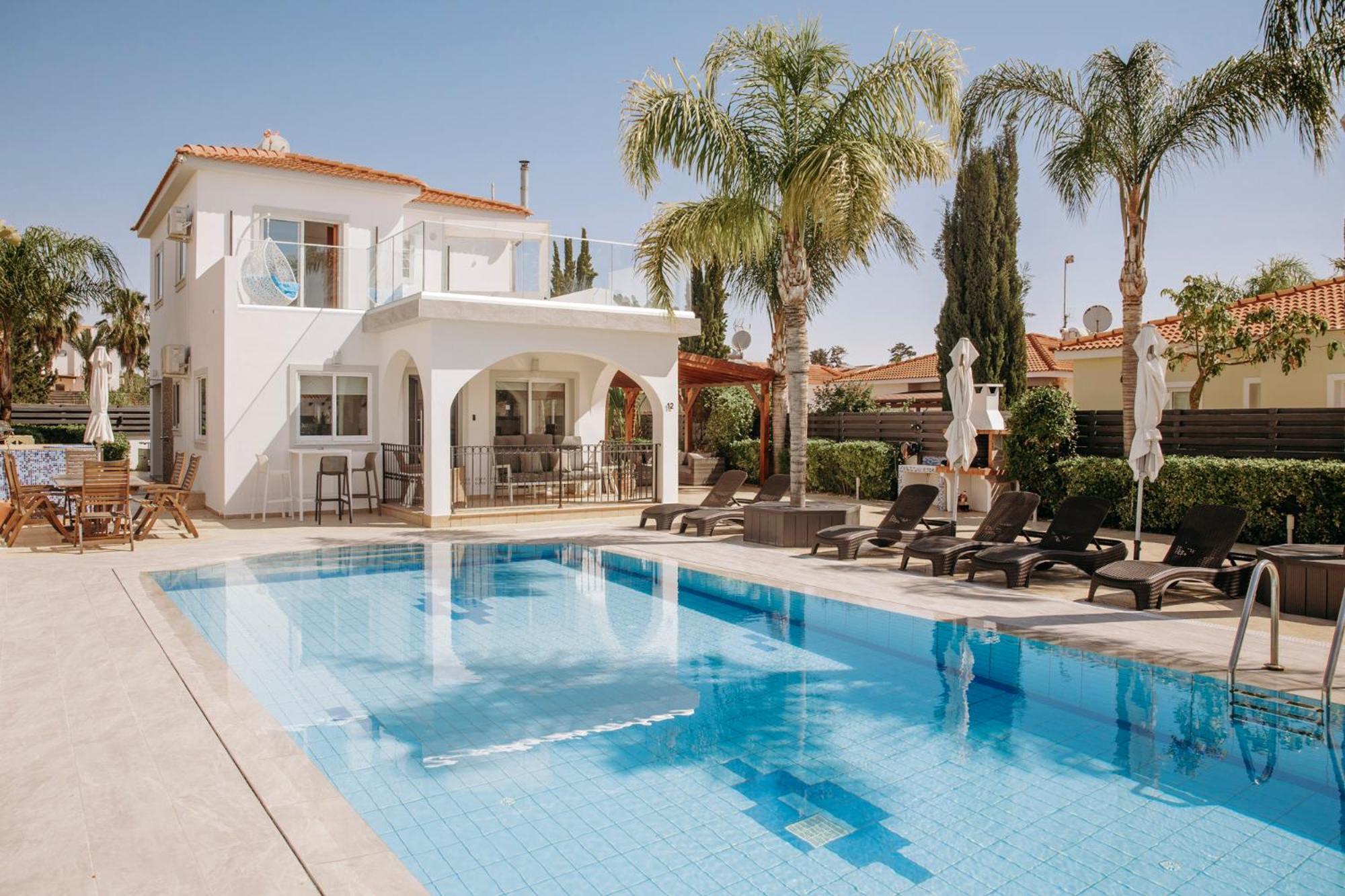 Sunset Villa Private Complex Heated Pool Ayia Napa Exterior photo