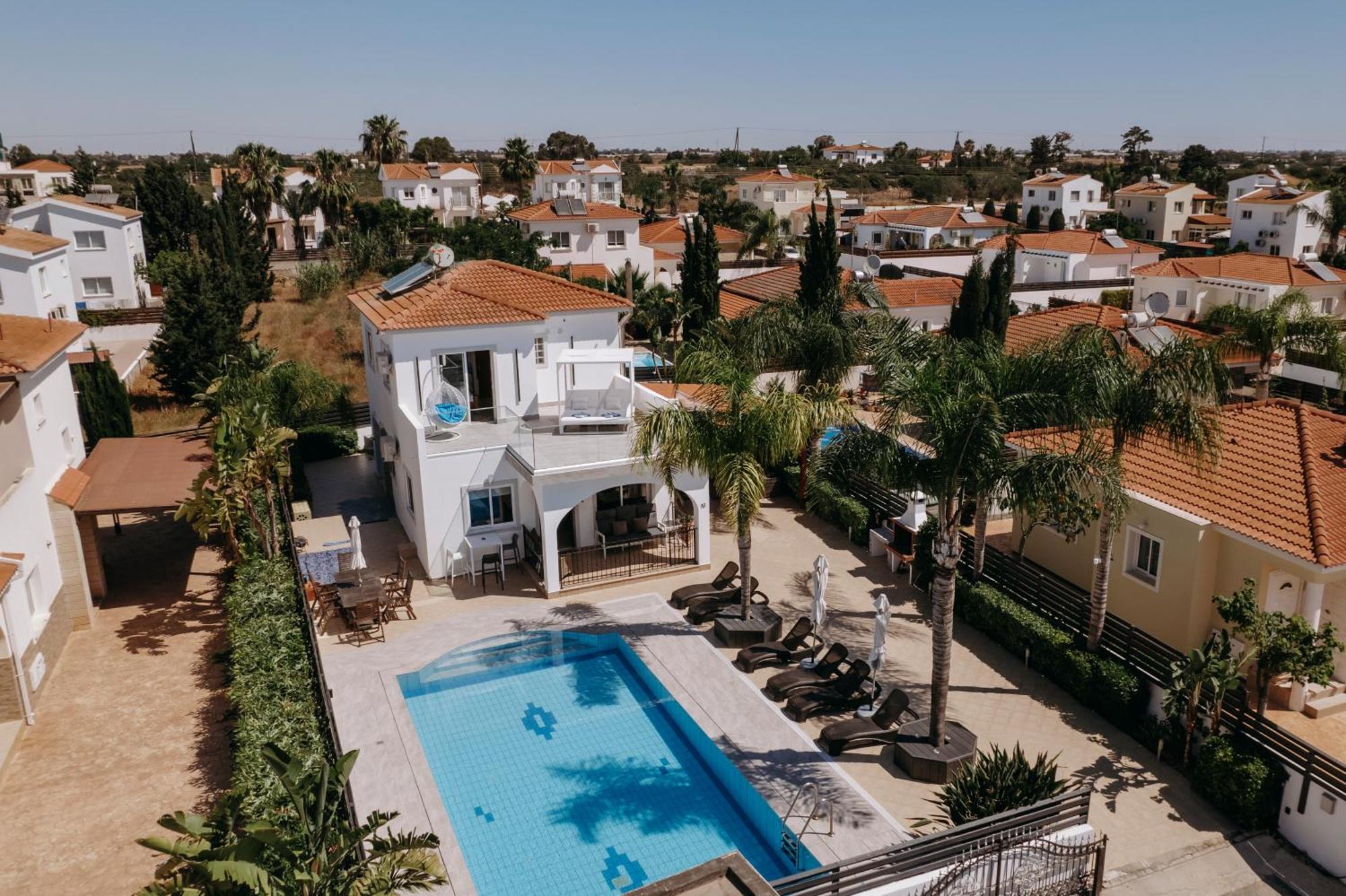 Sunset Villa Private Complex Heated Pool Ayia Napa Exterior photo